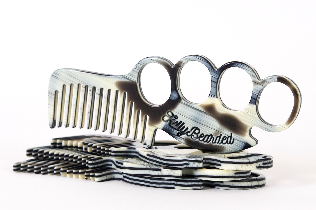 Beard Combs Go Custom; A Hand Made Comb To Fit Your Fist, Individually